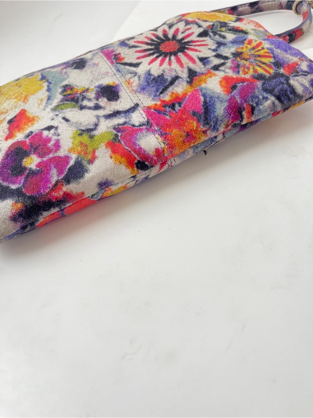 Hobo International SABLE Wristlet Clutch Poppy Floral NWT Maximalist - Picture 5 of 5